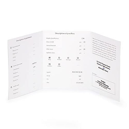 MARKO Yellow Gold Classic Engagement Ring Made of Gold with 0.10 Carat Diamonds | 14 Carat Gold (585) | Gold Ring with Box | Gold Ring for Women