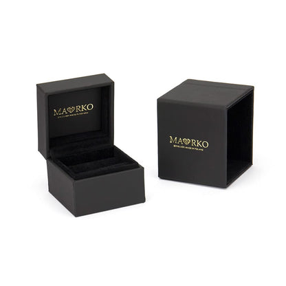 MARKO Women's Yellow Gold Ring for Women with 0.60 Carat Ruby and 0.05 Carat Diamonds Ring 14 Carat Gold (585) Gold Ring with Box | Gold Ring for Women