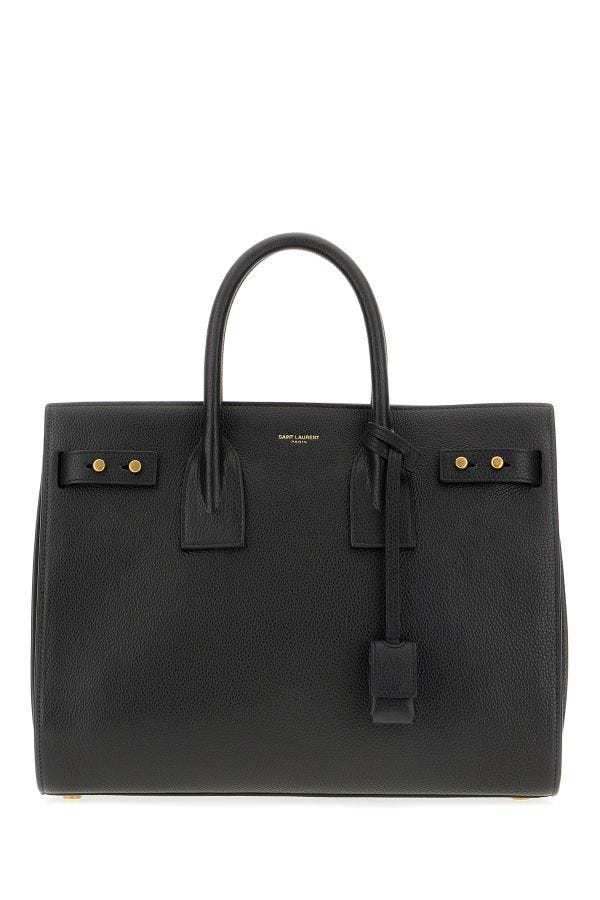 Saint Laurent Sac de Jour Handtasche aus schwarzem Kalbsleder – Eleganz für jeden Anlass