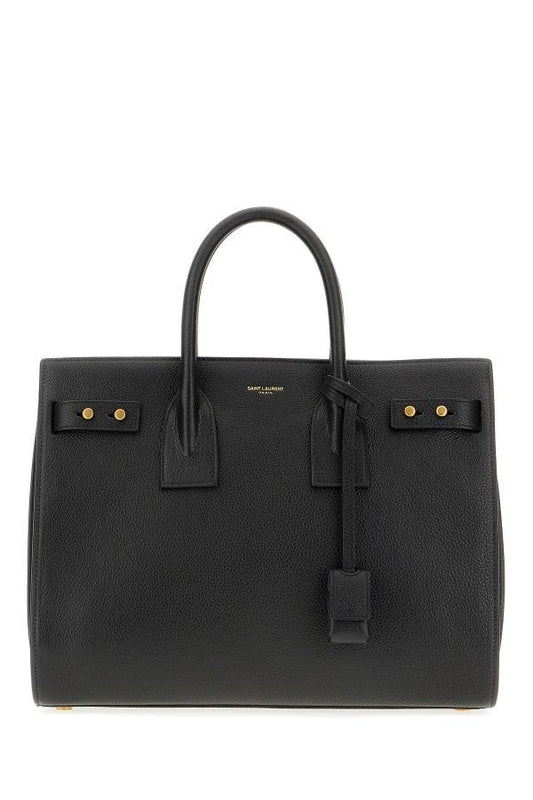 Saint Laurent Sac de Jour Handtasche aus schwarzem Kalbsleder – Eleganz für jeden Anlass