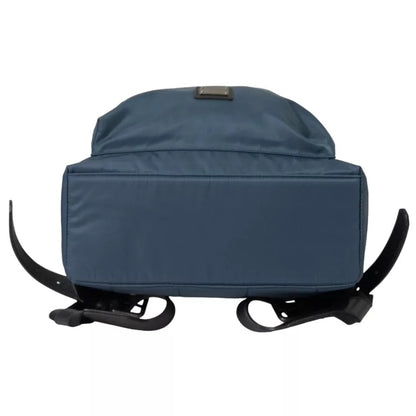 Dolce & Gabbana Blaues Nylon #DGFamily Patch Rucksack Tasche für Herren