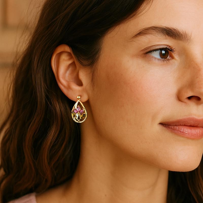 CARISSIMA Damen-Ohrringe 9 Karat (375) Gelbgold