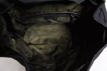 Dolce & Gabbana Schwarzer Neopren Nylon DG Logo Schulrucksack Tasche – Exklusive Designer Schönheit