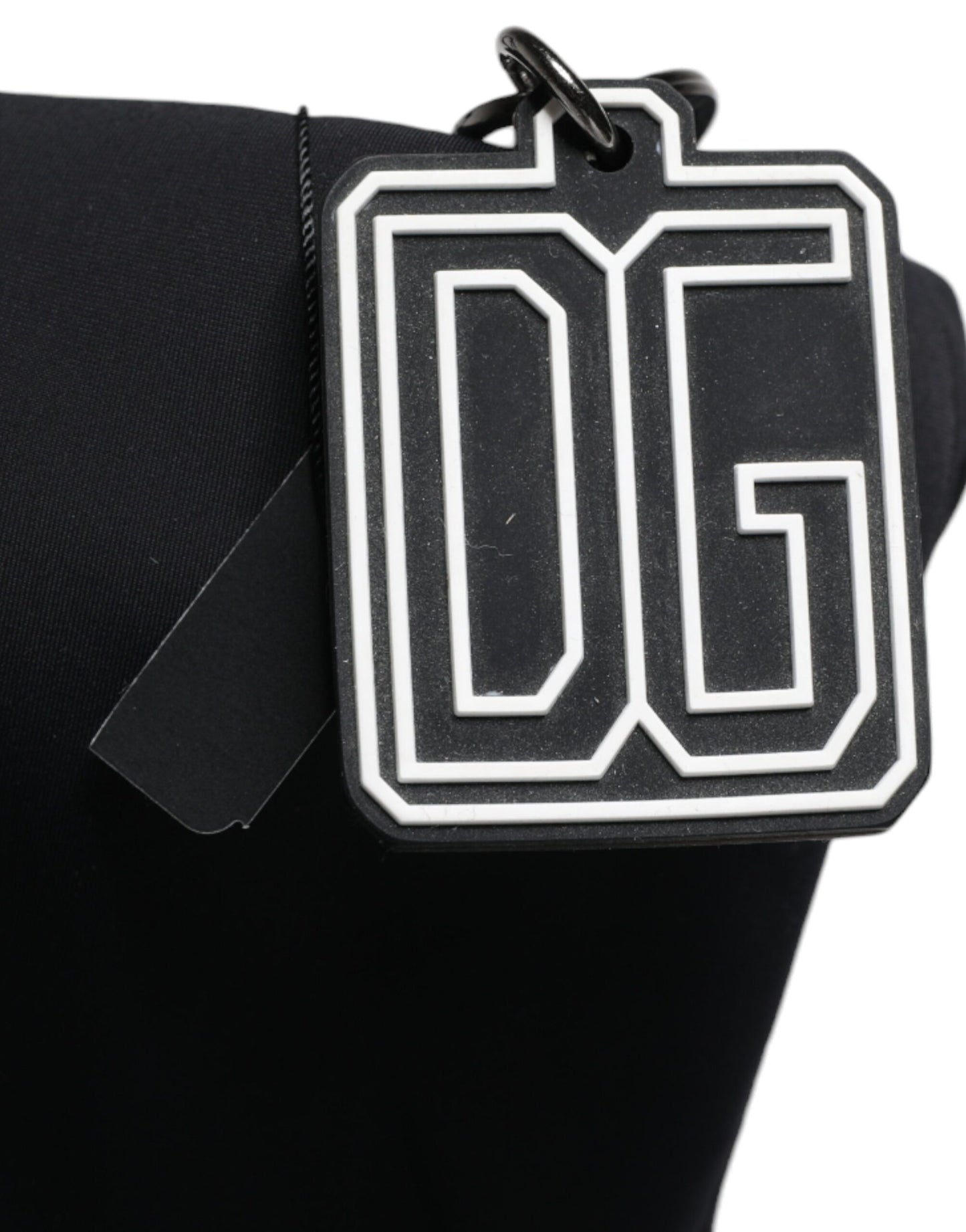 Dolce & Gabbana Schwarze Canvas DG Logo Damen Shopping Tote Bag – Exquisite Handtasche