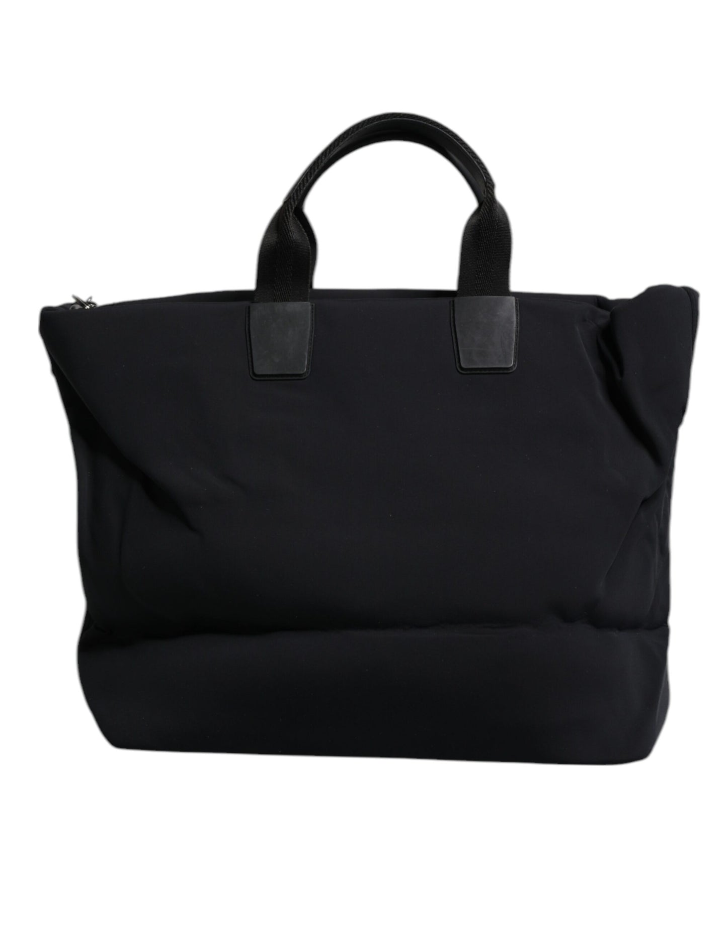 Dolce & Gabbana Schwarze Canvas DG Logo Damen Shopping Tote Bag – Exquisite Handtasche