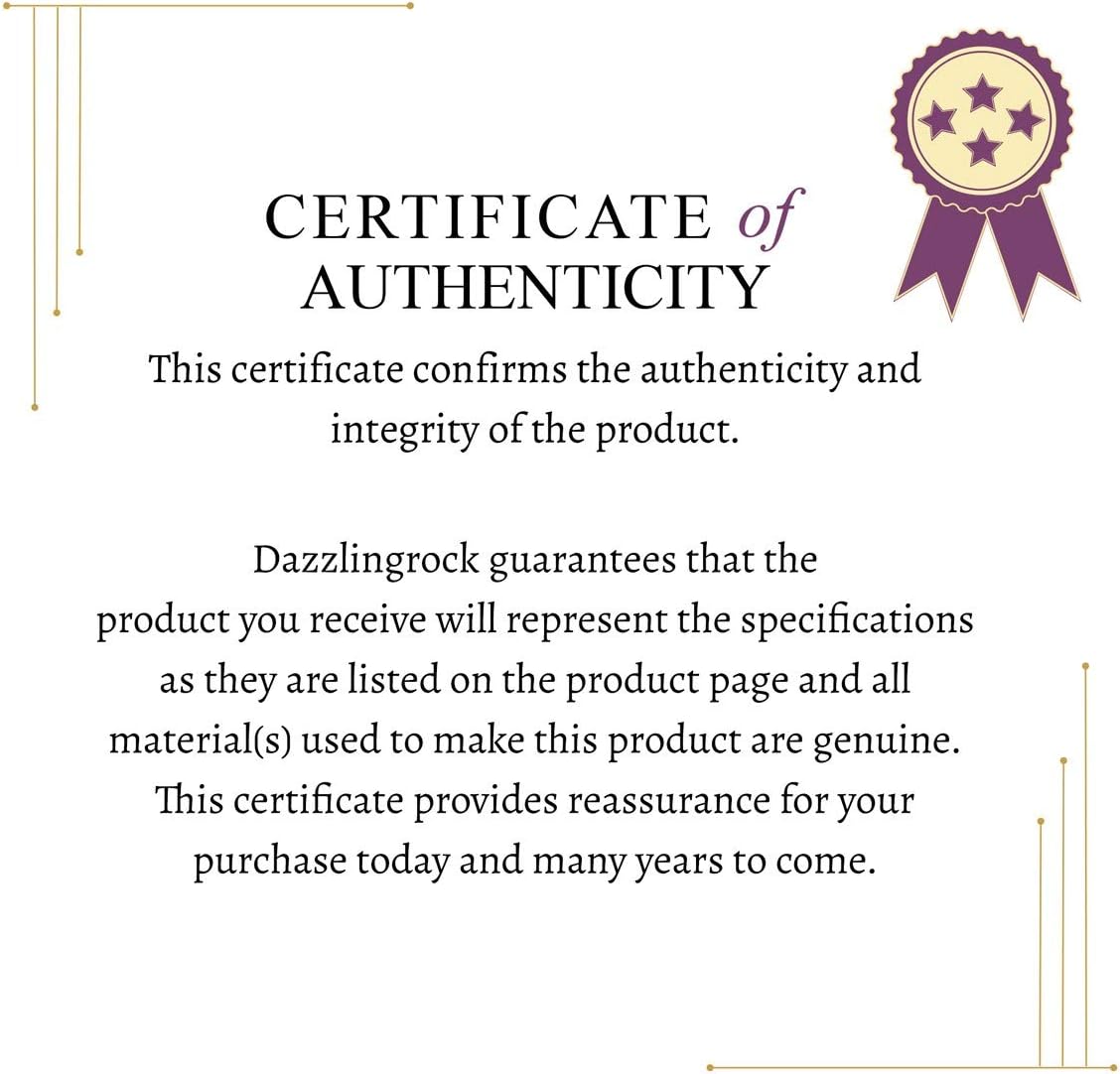 Dazzlingrock Collection 1.00 Carat 18K Gold Round Lab Grown White Diamond 1 Carat Women's Engagement Ring Set