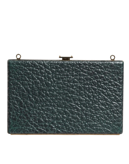 Dolce & Gabbana Schwarze Leder Clutch - Elegante Abendtasche