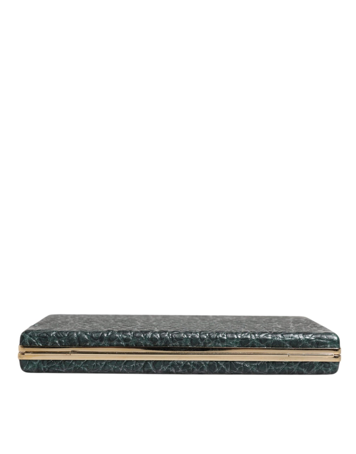 Dolce & Gabbana Schwarze Leder Clutch - Elegante Abendtasche
