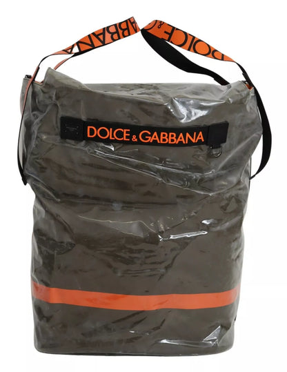 Dolce & Gabbana Grüner Modeausdruck Übergroße Tragetasche – Exklusiv und Atemberaubend