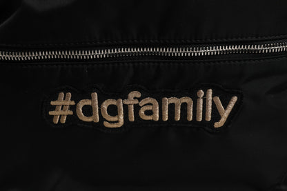 Dolce & Gabbana VULCANO Rucksack – Exquisite Luxus-Tasche in Schwarz