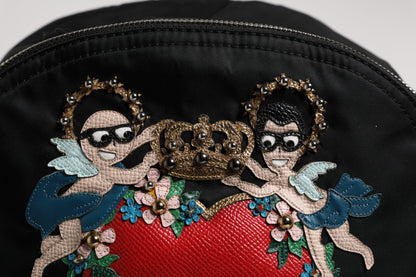 Dolce & Gabbana VULCANO Rucksack – Exquisite Luxus-Tasche in Schwarz