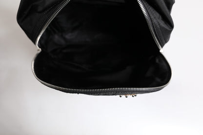 Dolce & Gabbana VULCANO Rucksack – Exquisite Luxus-Tasche in Schwarz