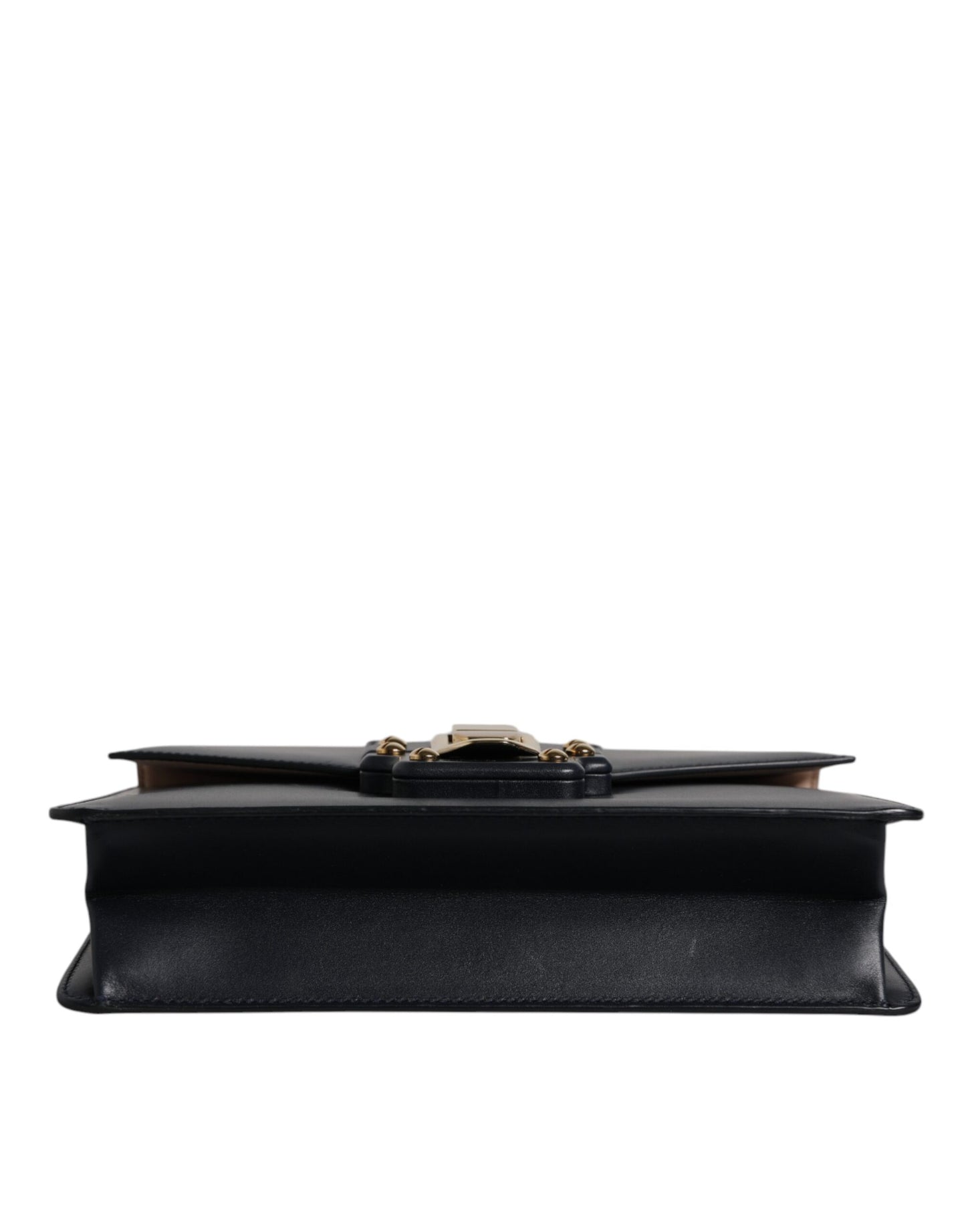 Dolce & Gabbana Schwarze Schulterriemen-Tasche aus Kalbsleder – Luxuriöse Damenhandtasche