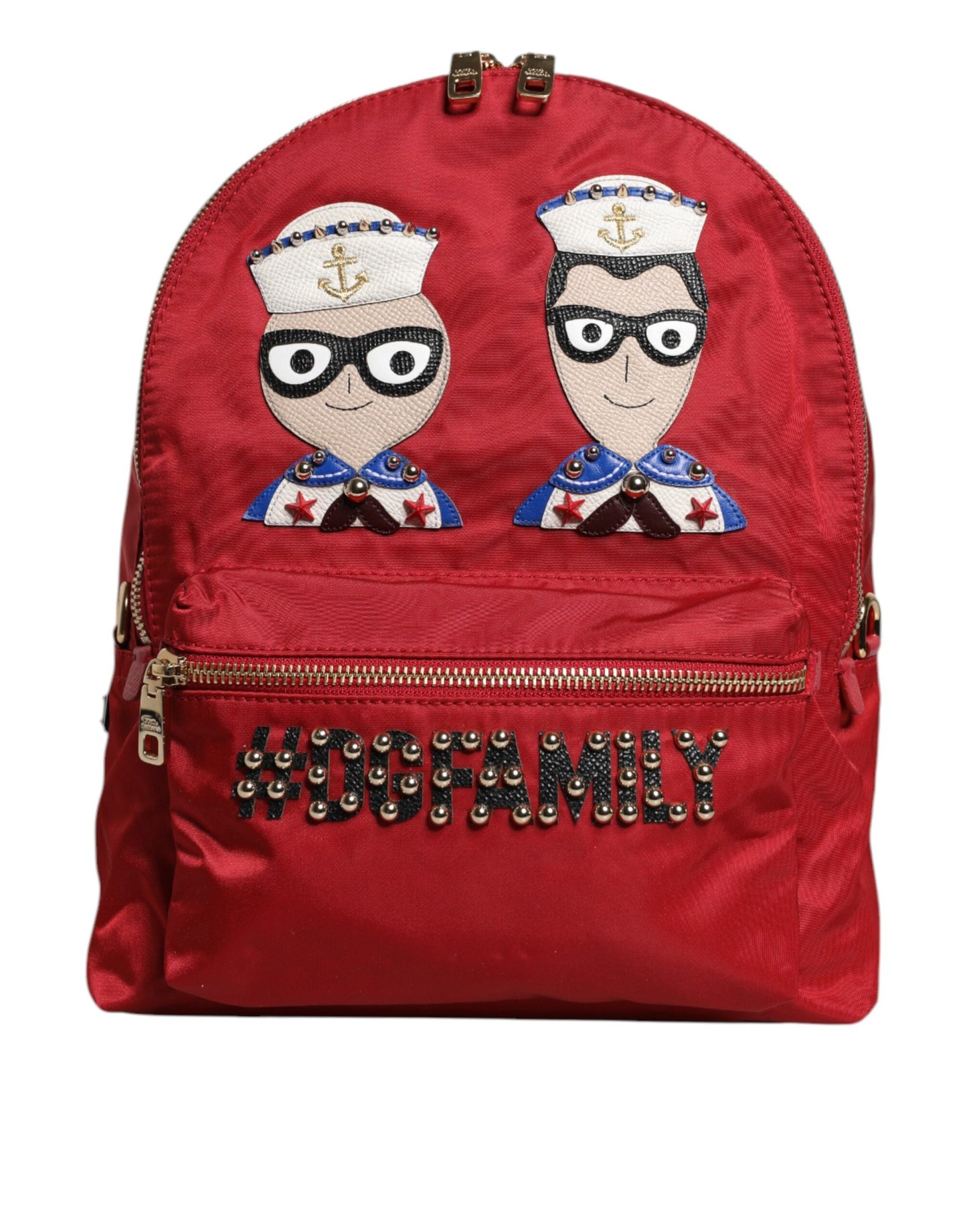 Dolce & Gabbana Rot #DGFAMILY VULCANO Rucksack Tasche – Exklusive Damenhandtasche