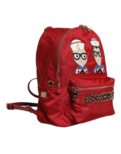 Dolce & Gabbana Rot #DGFAMILY VULCANO Rucksack Tasche – Exklusive Damenhandtasche