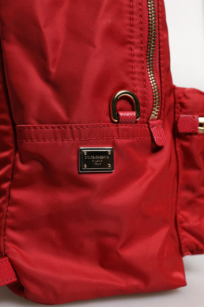 Dolce & Gabbana Rot #DGFAMILY VULCANO Rucksack Tasche – Exklusive Damenhandtasche
