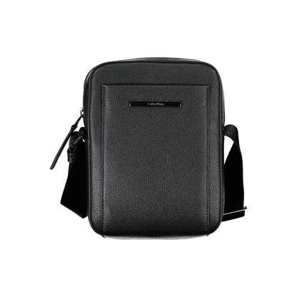 Calvin Klein Elegante Schwarze Umhängetasche mit Logo-Detail für Damen