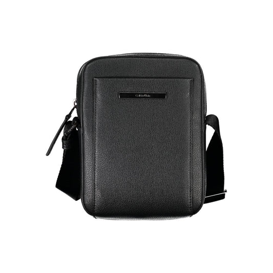 Calvin Klein Elegante Schwarze Umhängetasche mit Logo-Detail für Damen