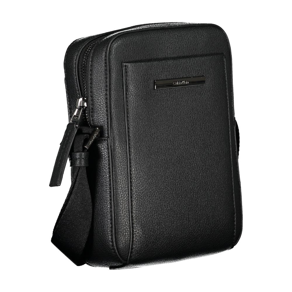 Calvin Klein Elegante Schwarze Umhängetasche mit Logo-Detail für Damen