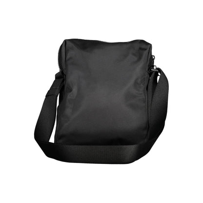 Calvin Klein Schwarze Herren-Umhängetasche aus Polyester - Eleganz für den Alltag