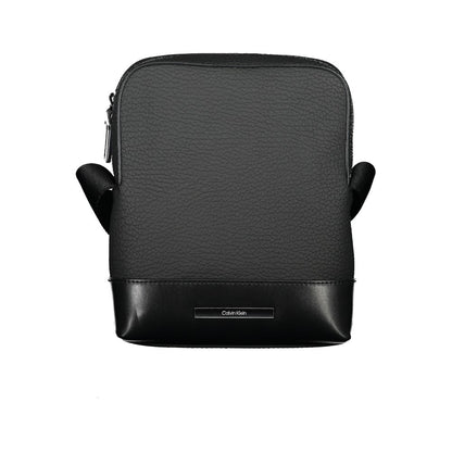 Calvin Klein Elegante schwarze Umhängetasche mit Kontrastdetails für Herren