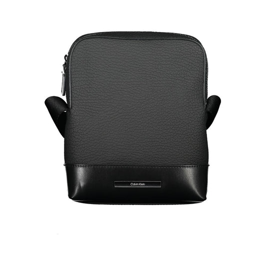 Calvin Klein Elegante schwarze Umhängetasche mit Kontrastdetails für Herren