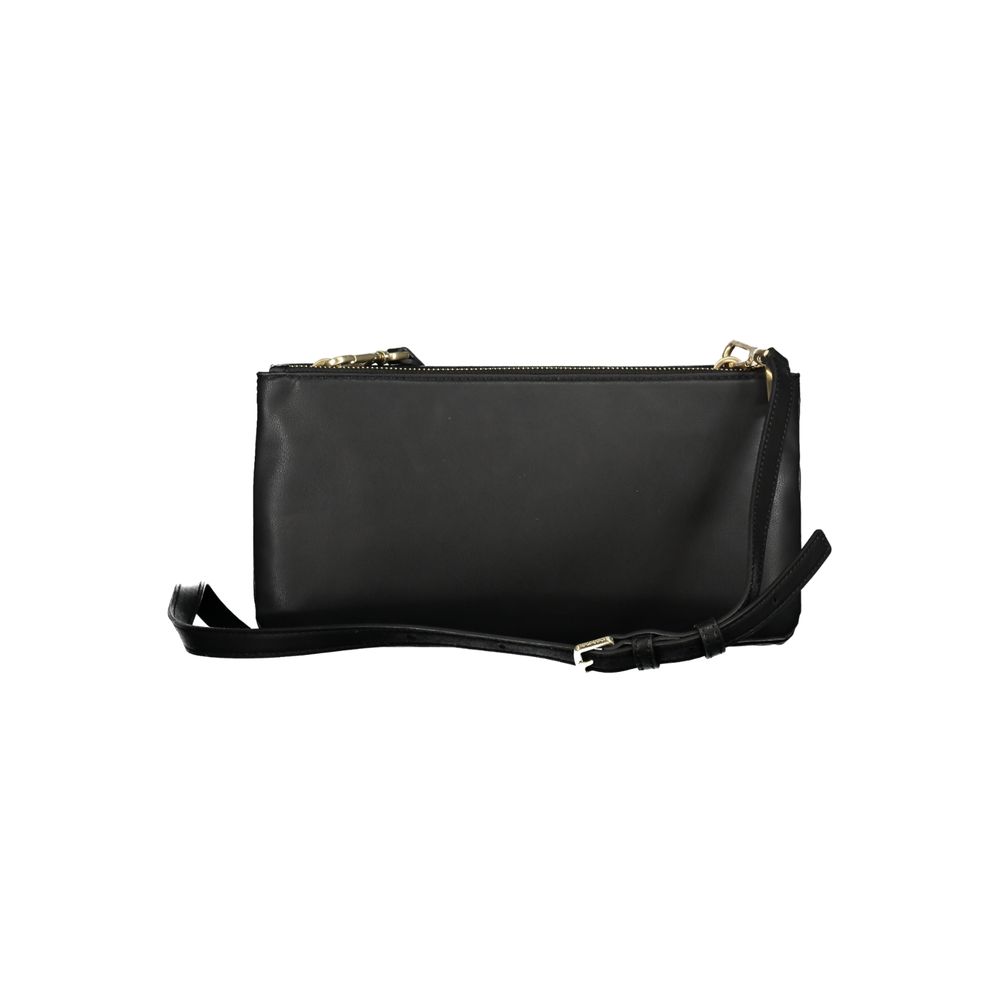 Luxuriöse Calvin Klein schwarze Handtasche aus recyceltem Polyester