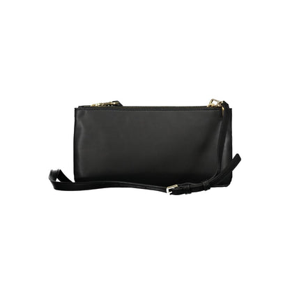 Luxuriöse Calvin Klein schwarze Handtasche aus recyceltem Polyester