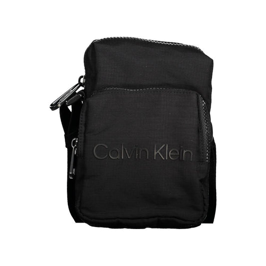 Calvin Klein Schwarze Nylon Umhängetasche für Herren – Eleganz und Funktionalität vereint