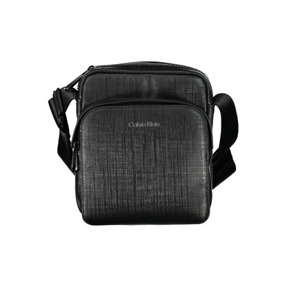 Calvin Klein Elegante Schwarze Umhängetasche mit Hochwertigen Details