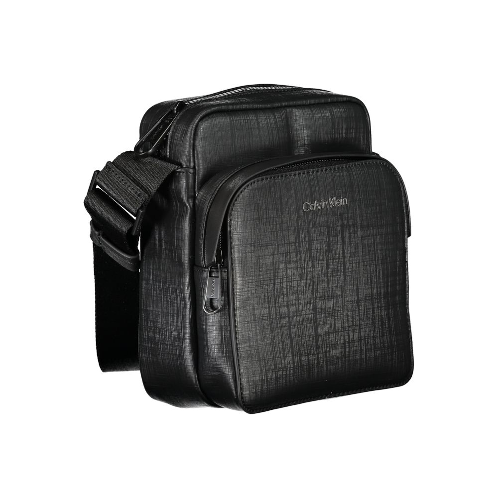 Calvin Klein Elegante Schwarze Umhängetasche mit Hochwertigen Details