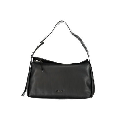 Calvin Klein Schwarze Polyester Handtasche für Damen - Eleganz trifft Funktionalität
