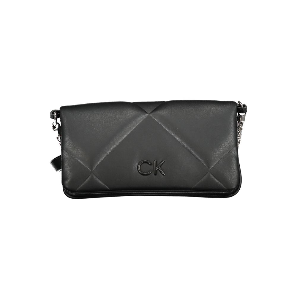 Calvin Klein Schwarze Baumwollhandtasche – Elegante Handtasche für Damen