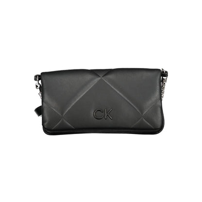 Calvin Klein Schwarze Baumwollhandtasche – Elegante Handtasche für Damen