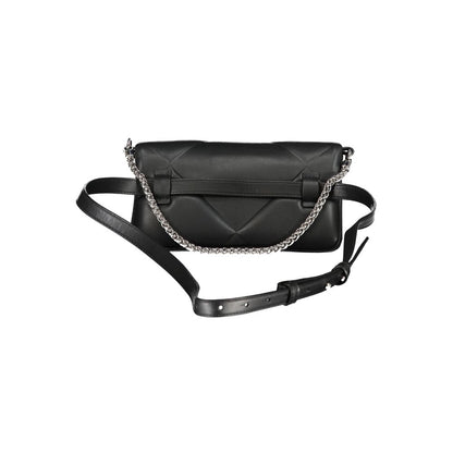 Calvin Klein Schwarze Baumwollhandtasche – Elegante Handtasche für Damen