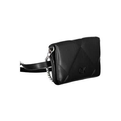 Calvin Klein Schwarze Baumwollhandtasche – Elegante Handtasche für Damen