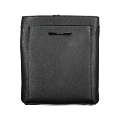 Calvin Klein Elegante schwarze Umhängetasche mit kontrasierenden Details für Herren