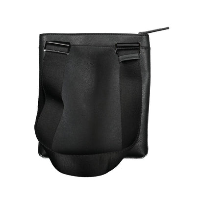 Calvin Klein Elegante schwarze Umhängetasche mit kontrasierenden Details für Herren