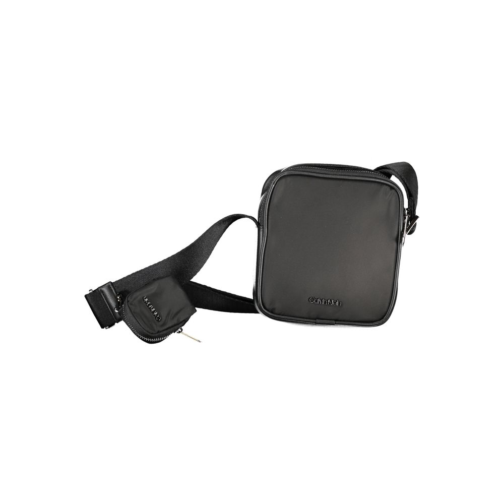 Calvin Klein Schwarze Polyester-Umhängetasche für Damen - Eleganz und Funktionalität vereint