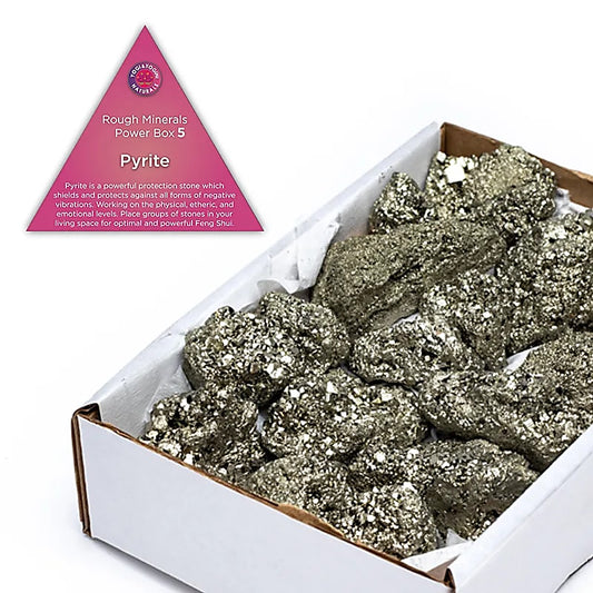 Power Box 5 Pyrit ausgleichend & erdend -- ±1000-1200 g
