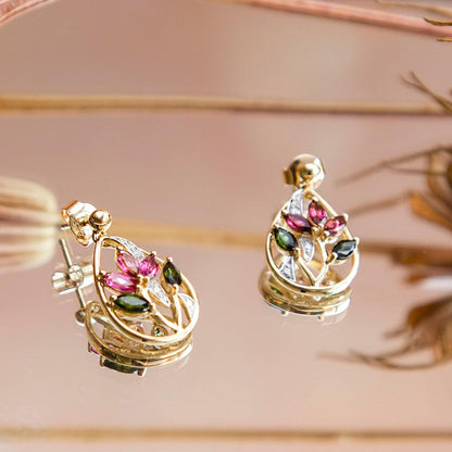 CARISSIMA Damen-Ohrringe 9 Karat (375) Gelbgold