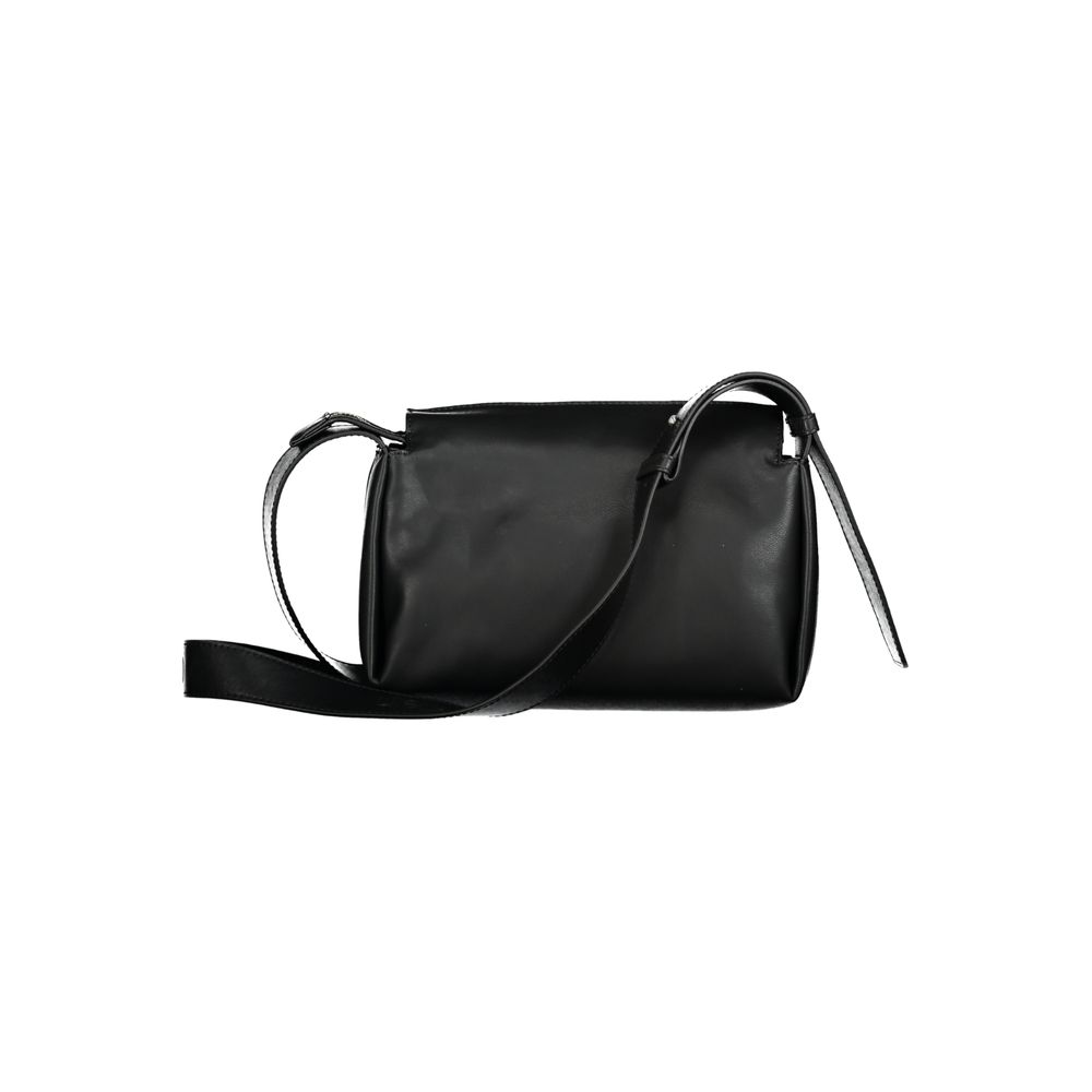 Calvin Klein Schwarze Polyester Handtasche – Elegante Umhängetasche für Damen