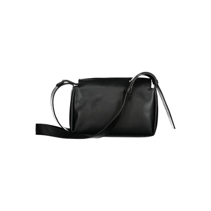 Calvin Klein Schwarze Polyester Handtasche – Elegante Umhängetasche für Damen