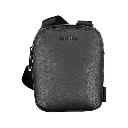 Calvin Klein Elegante Schlichte Schwarze Umhängetasche mit Logo-Detail