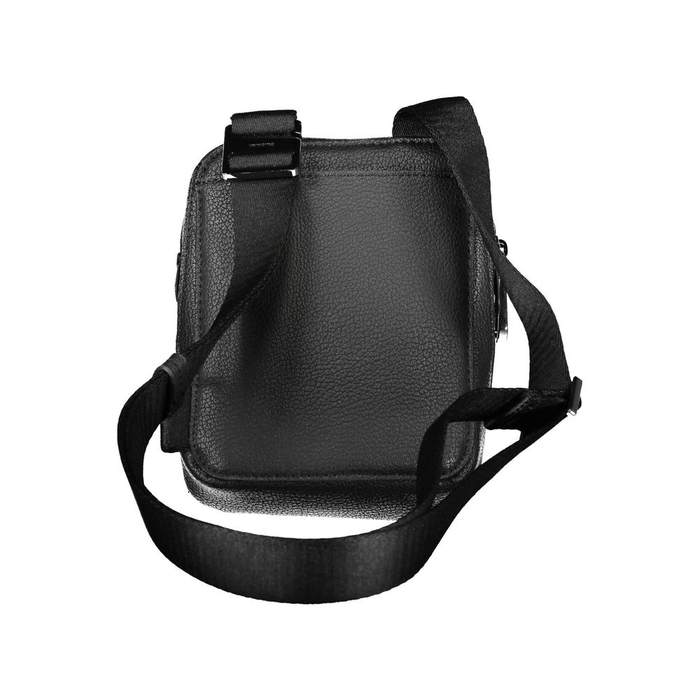 Calvin Klein Elegante Schlichte Schwarze Umhängetasche mit Logo-Detail