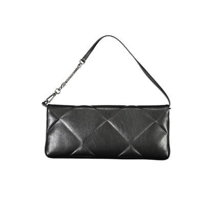 Calvin Klein Schwarze Polyester Handtasche - Eleganz für jede Gelegenheit