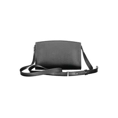 Calvin Klein Schwarz Polyester Frauen Handtasche - Elegante Umhängetasche für jedes Outfit