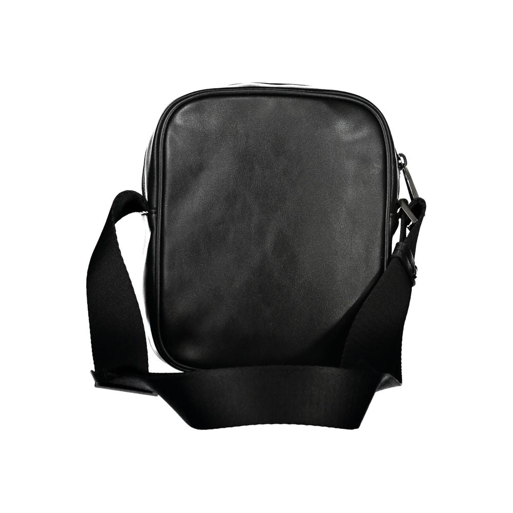 Calvin Klein Schlanke Urban Black Umhängetasche – Elegante Umweltfreundlichkeit für Anspruchsvolle