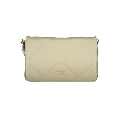 Calvin Klein Beigefarbene Baumwollhandtasche – Eleganz für jede Gelegenheit