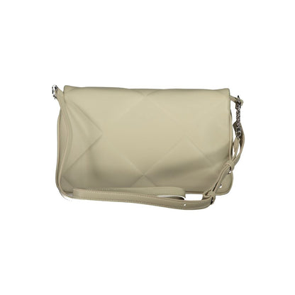 Calvin Klein Beigefarbene Baumwollhandtasche – Eleganz für jede Gelegenheit